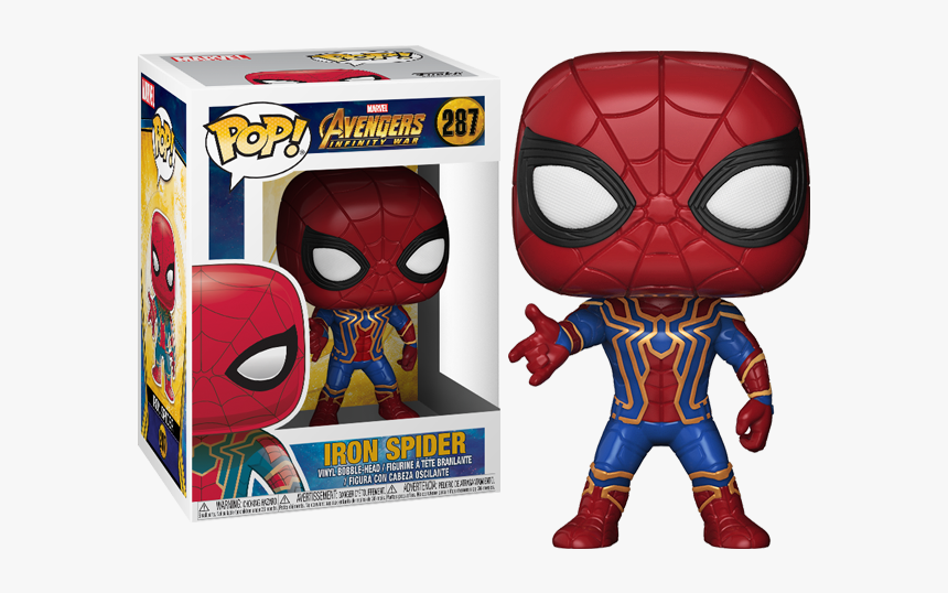 Figurka Funko Pop Iron Spider - Funko 287 Iron Spider, HD Png Download