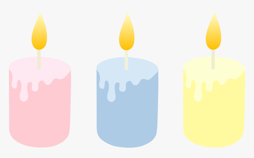 Transparent Lit Candle Png - Free Candle Clip Art, Png Download