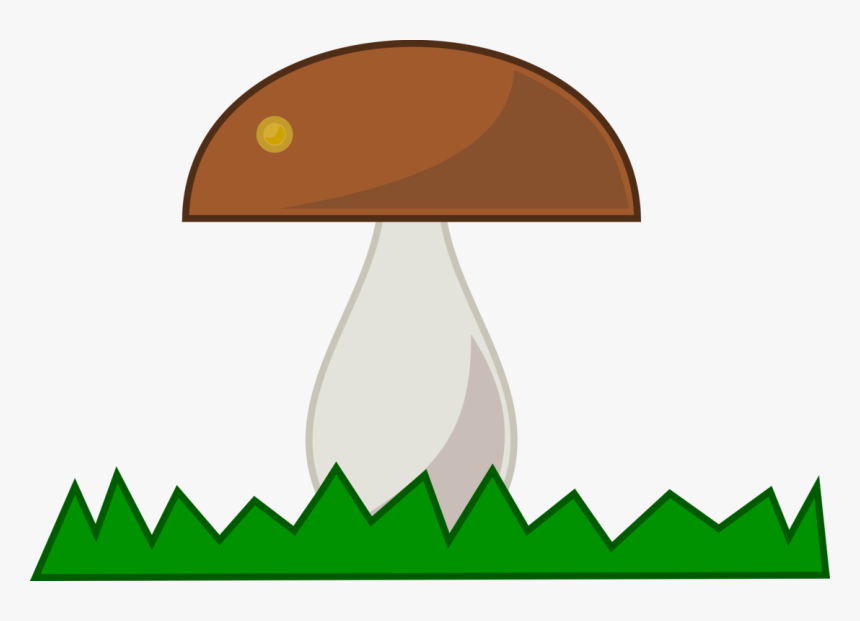Grass,leaf,tree - Grzyb Clipart, HD Png Download