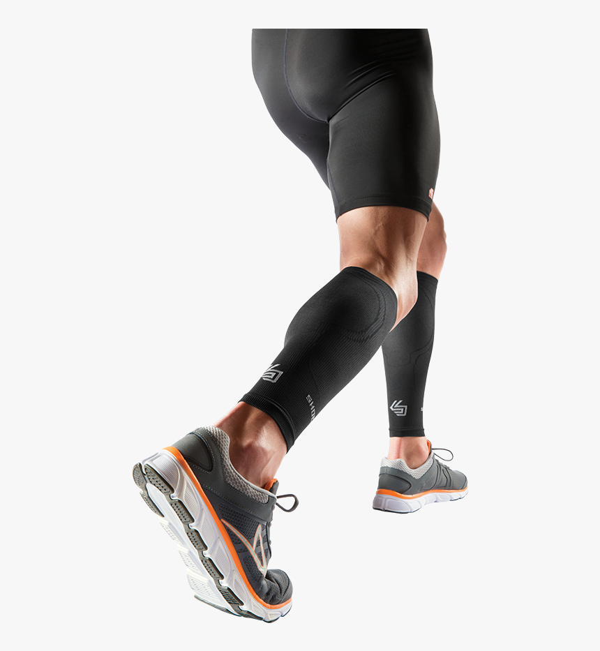 Elite Svr Compression® Recovery Calf Sleeves 
 Class - Shock Doctor, HD Png Download