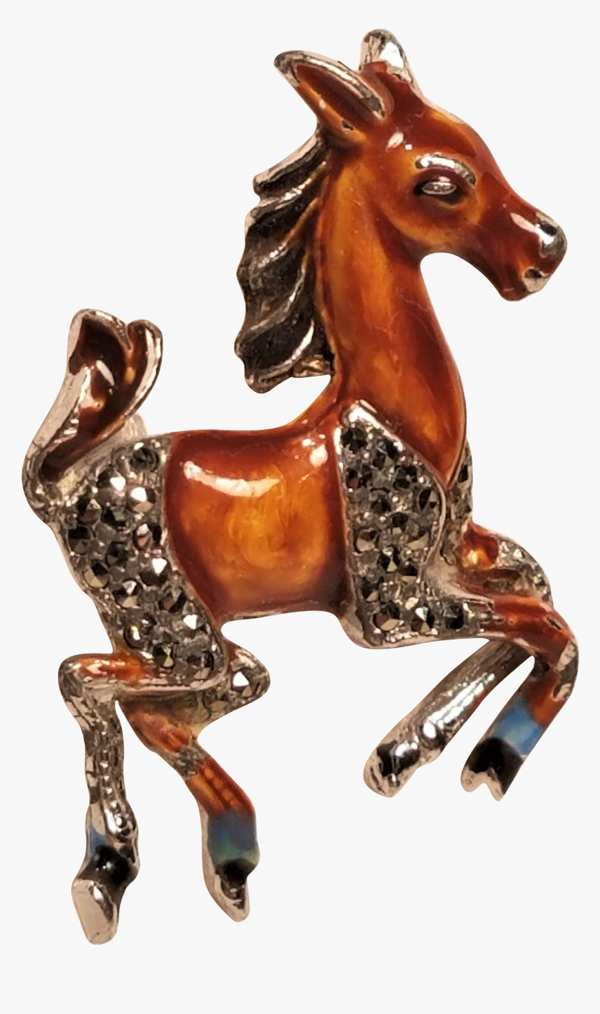 Transparent Running Horse Png - Figurine, Png Download