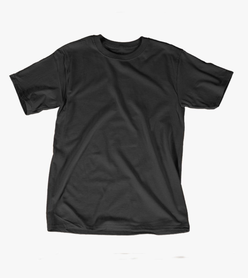 Black T-shirt Png Image Free Download Searchpng - Active Shirt, Transparent Png