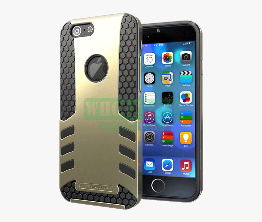 Iphone 6 Gold Hyperion Protector Case - Iphone 6 Plus Gold Case, HD Png Download