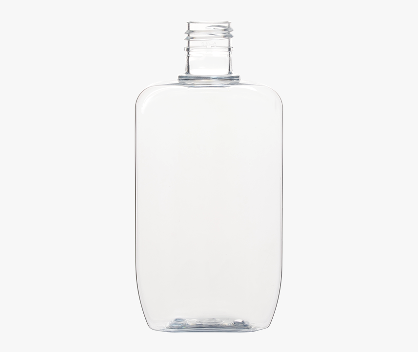 200ml Flat Oval Plastic Bottles Small Lotion Bottles - Glass Bottle, HD Png Download
