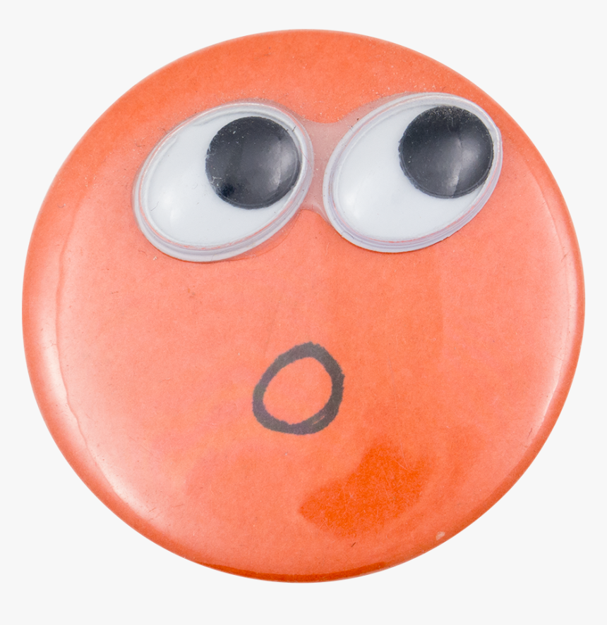 Googley Eyes Face Art Button Museum - Circle, HD Png Download