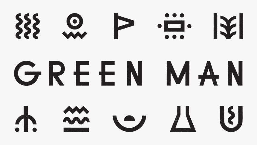 Green Man Festival Logo, HD Png Download