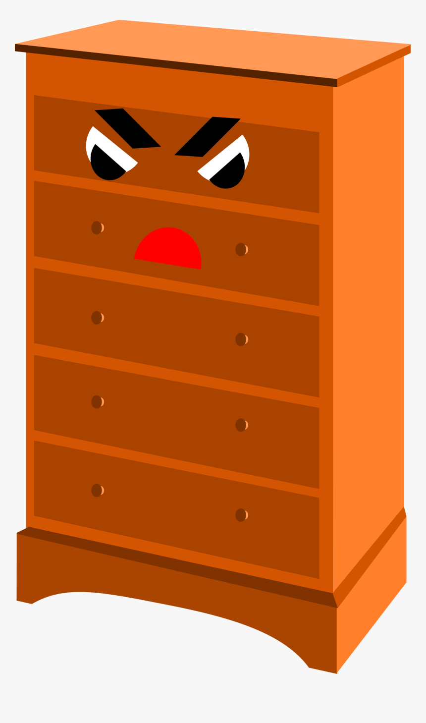 Furniture Drawers Wardrobe Free Photo - Dresser Clipart, HD Png Download