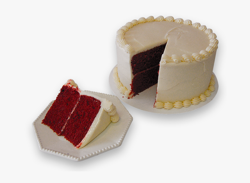 Transparent Red Velvet Cake Clipart - Beautiful Cakes In Piece, HD Png Download