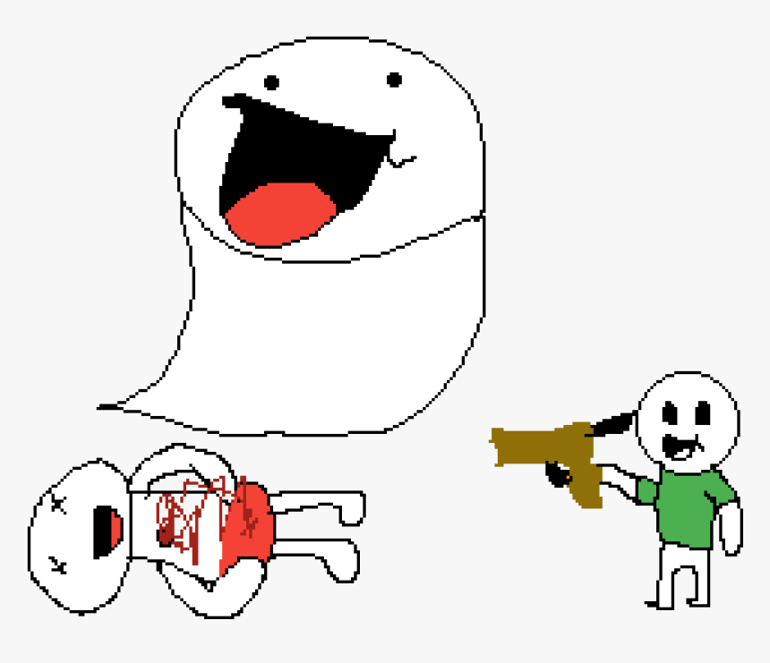 There Will Only Be One Marshmallow - Cartoon, HD Png Download