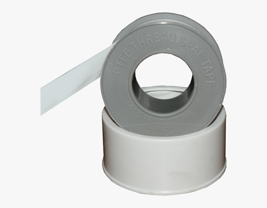 Transparent White Tape Png - Ptfe Thread Seal Tape White, Png Download