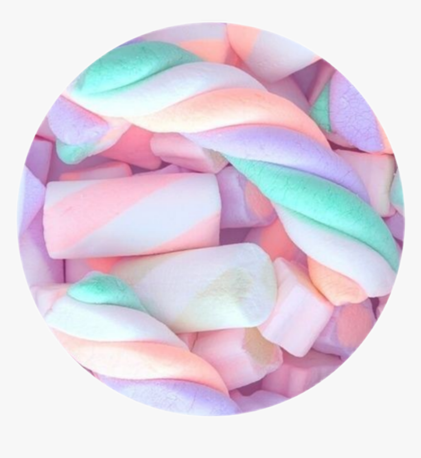 #circule #marshmallow #marshmellow #haribo #raribo - Kawaii Pastel Marshmallow Background, HD Png Download