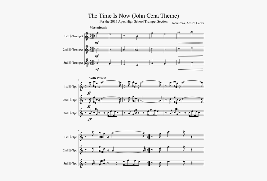 John Cena Theme Trumpet, HD Png Download