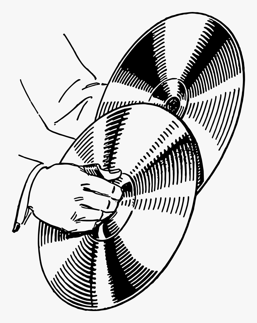 Onlinelabels Clip Art - Clipart Cymbals, HD Png Download