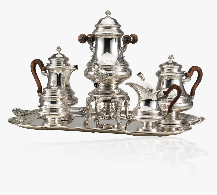Buccellati - Tea - Coffee Sets - Samovar Tea And Coffee - Buccellati Samovar, HD Png Download