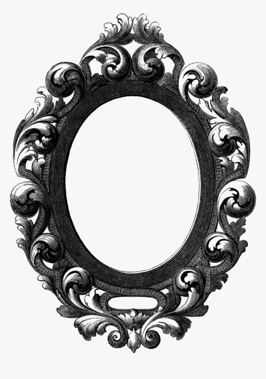 Free Clip Art Scroll Work Frame, HD Png Download , Transparent Png Image PNGitem