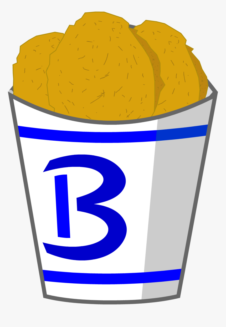 Chicken Leg Bfdi , Png Download - Bfdi Chicken Bucket, Transparent Png