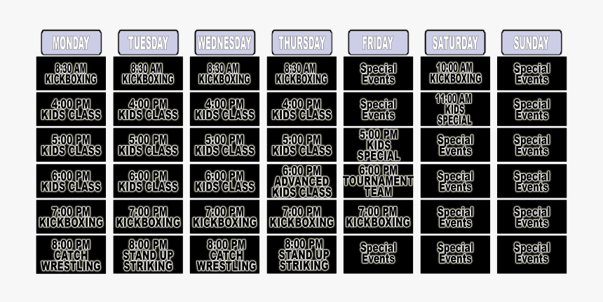 2015 Maspeth Martial Arts Schedule - Bellinzona, HD Png Download