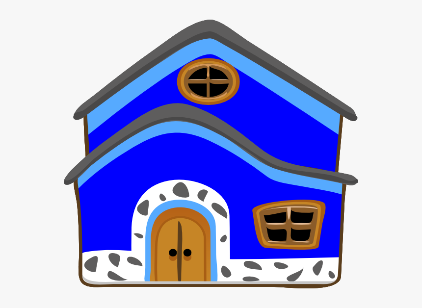 Transparent Casas Png - Casa Azul Clipart, Png Download