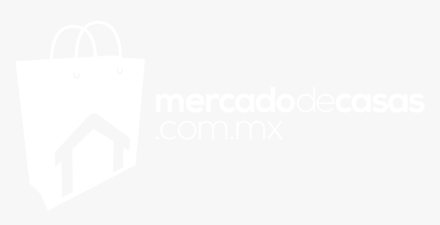 Logo Mercado De Casas Blanco - Bag, HD Png Download