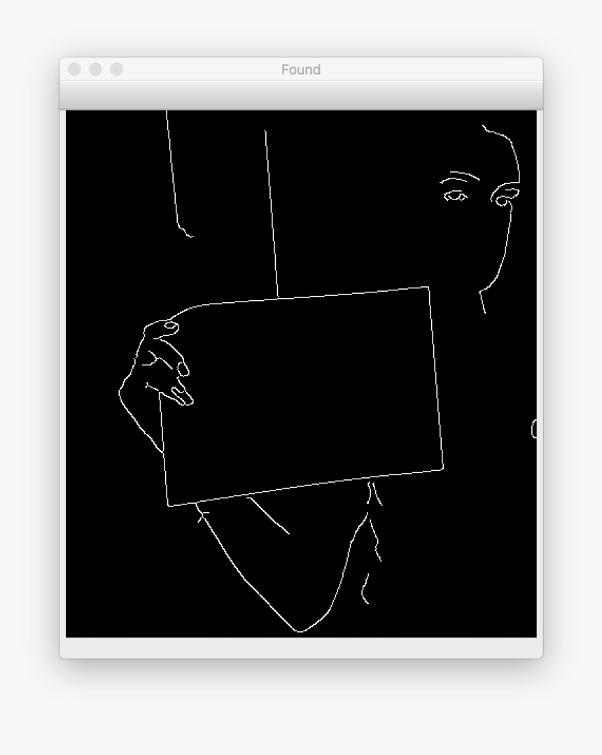 Transparent Paper Sheet Png - Contour Detection, Png Download