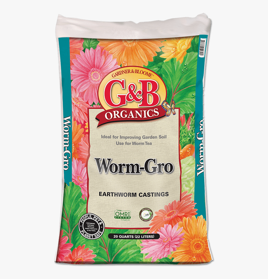Worm-gro - G&b Organics Worm Gro, HD Png Download