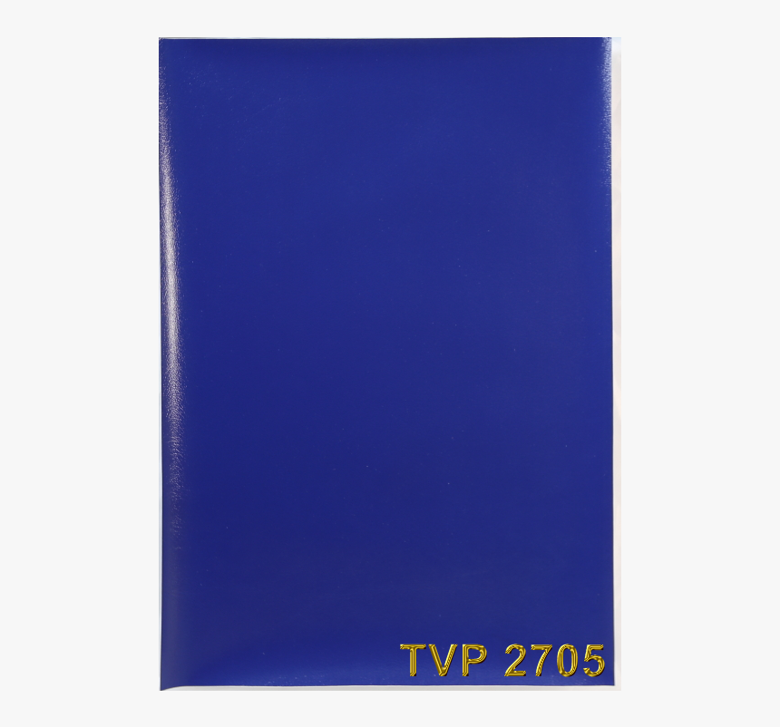 Royal Blue Pvc Paperback Paper Sheet - Paper, HD Png Download