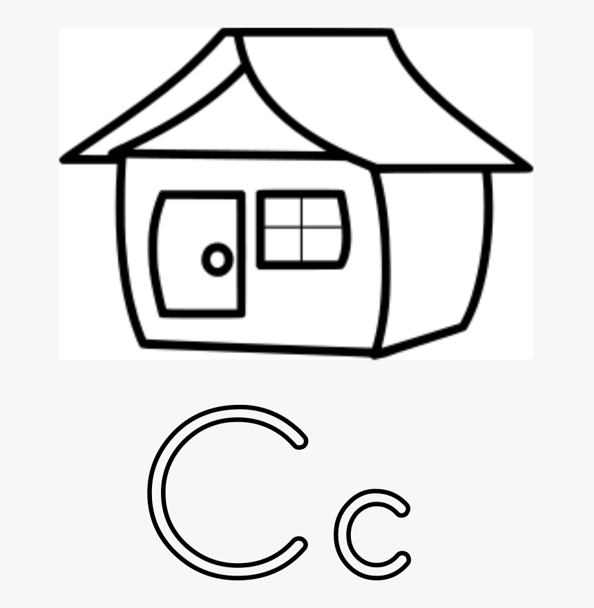 Transparent Casa Clipart - Letter H Clipart Black And White, HD Png Download