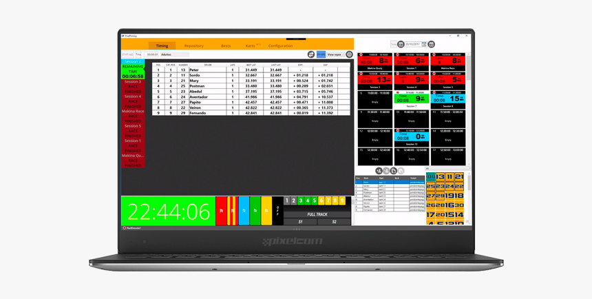 Timing And Operations Karting - Laptop, HD Png Download