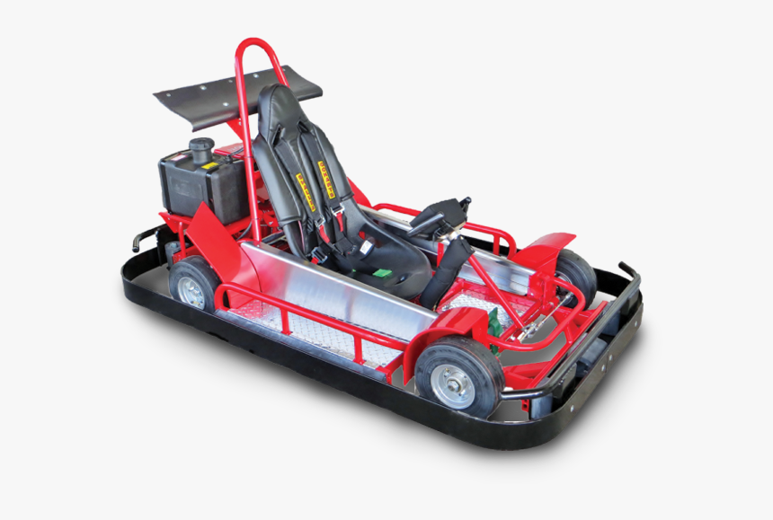 Red Single Seat Shaller Go Kart, HD Png Download