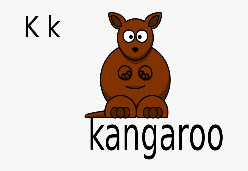 K For Kangaroo - Kangaroo K, HD Png Download