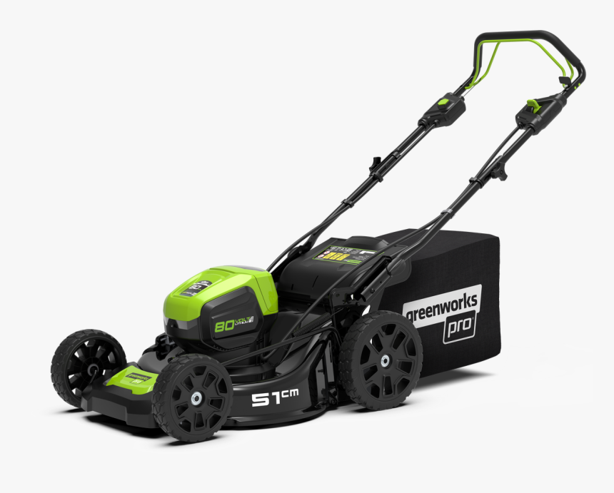 Gd80lm51sp - Greenworks Tondeuse, HD Png Download