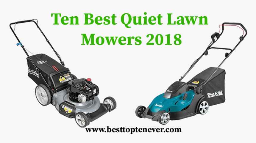 Ten Best Quiet Lawn Mowers - Craftsman Mower, HD Png Download