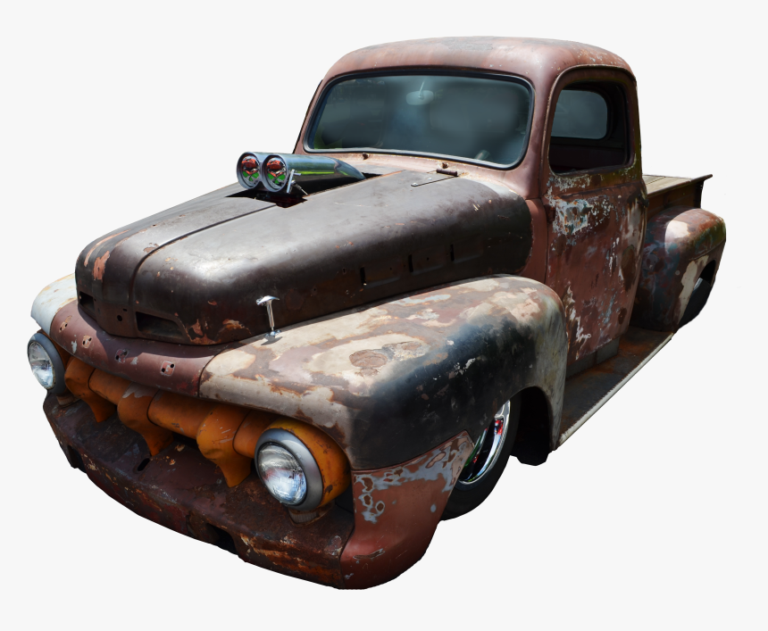 Truck Front View Png - Old Pickup Truck Png, Transparent Png