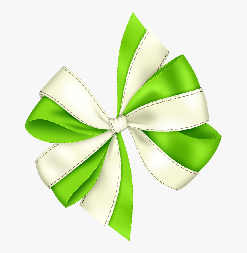 Green And Red Christmas Bow , Png Download - 素材 蝴蝶结, Transparent Png