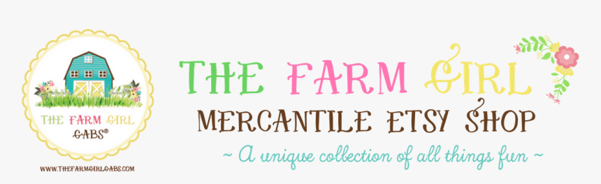 The Farm Girl Mercantile Etsy Shop - Calligraphy, HD Png Download