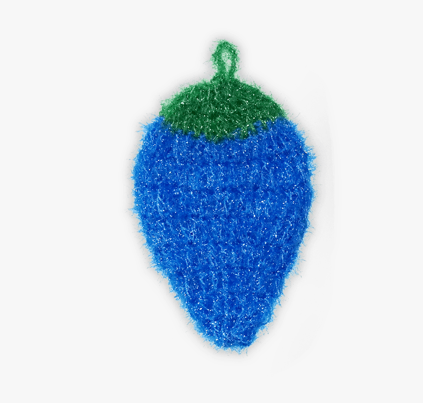 Dish Scrubbie Blueberry No Odor Scrubber - Cross-stitch, HD Png Download