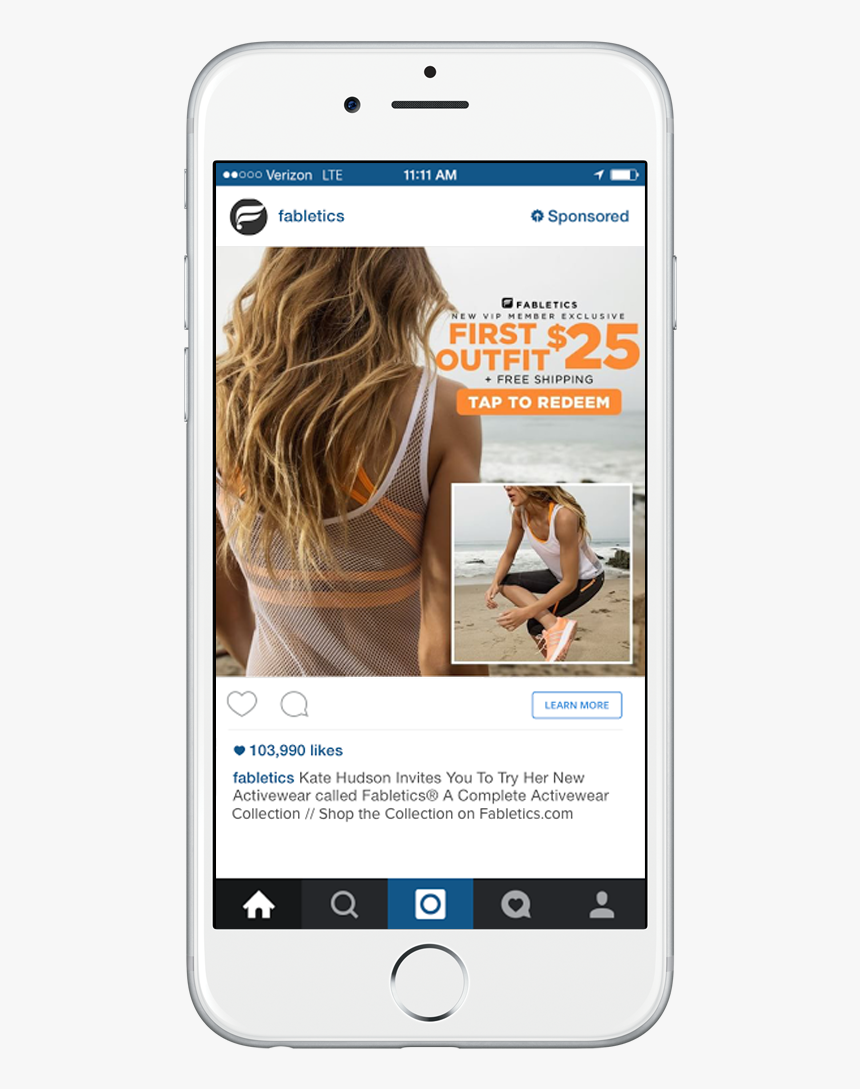 Examples Best Practices - Instagram Feed Ad Example, HD Png Download