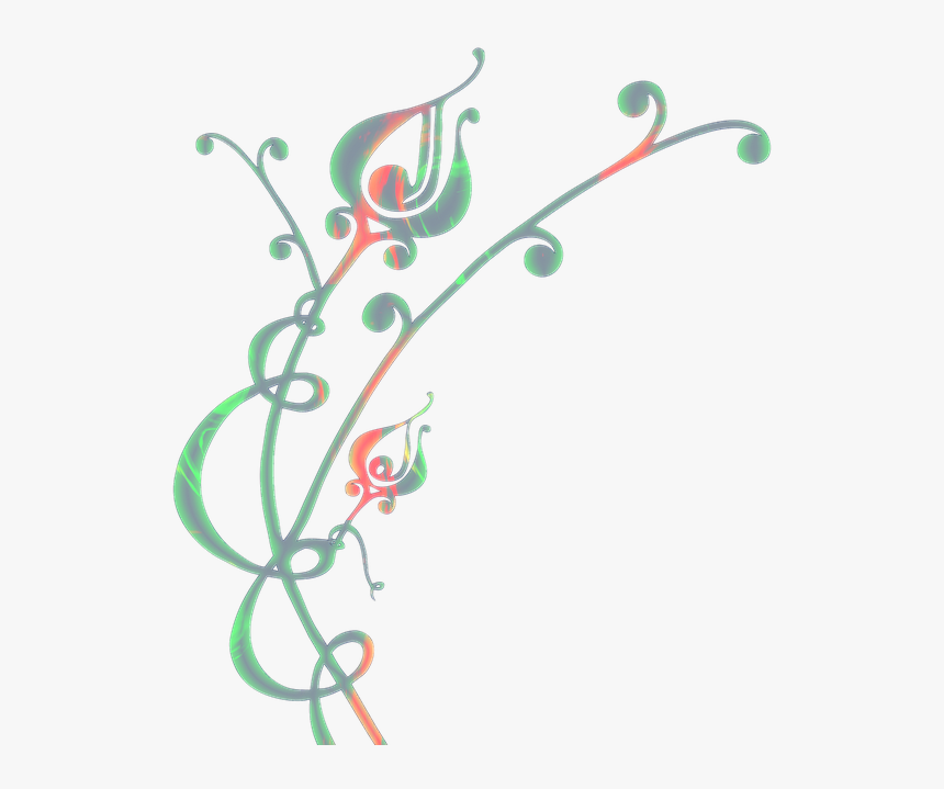 Scroll, Fantasy, Colors, Design, Magic, Fairytale - Scalable Vector Graphics, HD Png Download