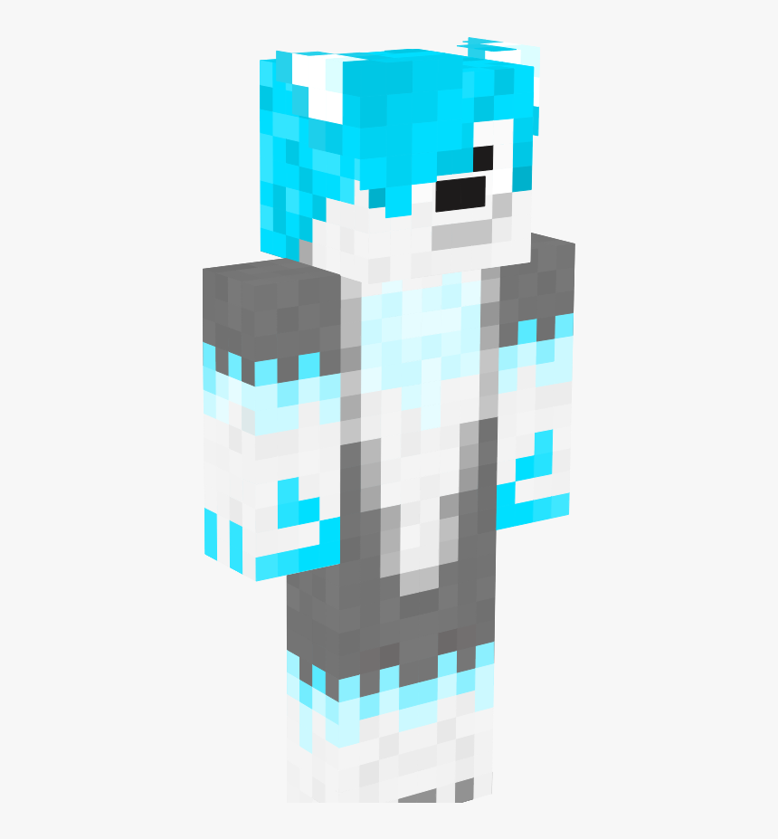 Alaskan Malamute Skin Minecraft, HD Png Download