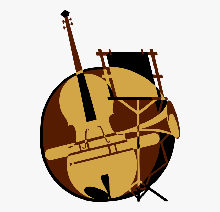 Musical Instrument,guitar Accessory,double Bass - Group Of Musical Instruments Clipart, HD Png Download