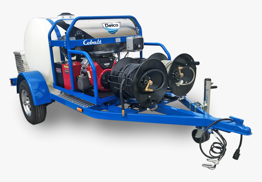Delco Mobile Trailer Pressure Washer 95104 Vanguard - Delco Pressure Washer Trailer, HD Png Download