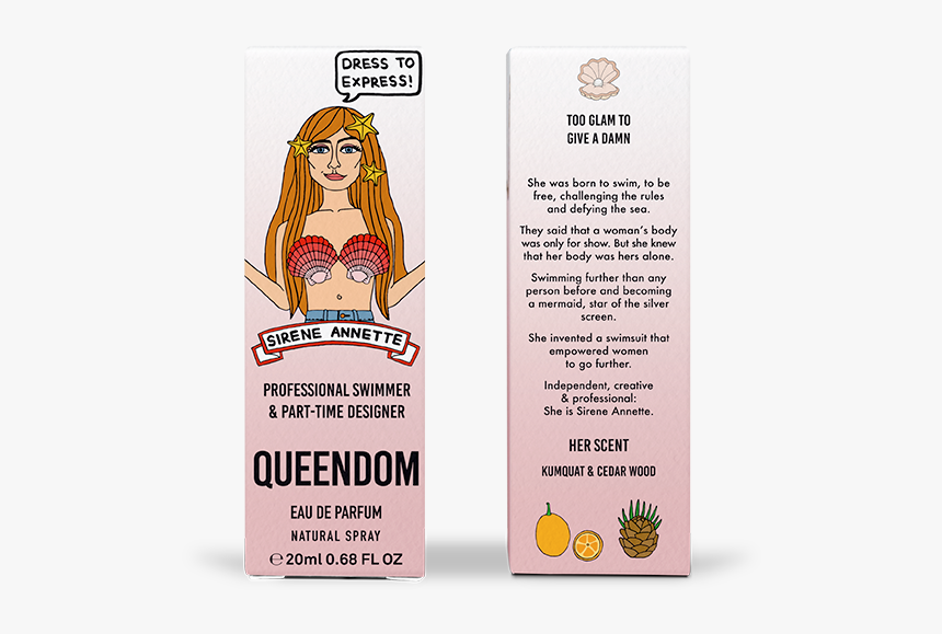 Sirene Annette Fragrance 20ml-2 - Lotion, HD Png Download