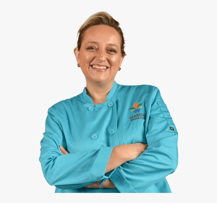 Mariana Oliver In A Marioli Chef Coat - Chef, HD Png Download