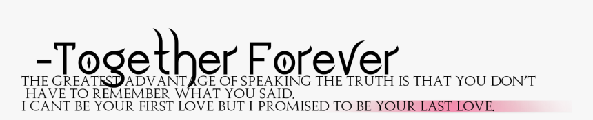 Love Forever Png - Calligraphy, Transparent Png