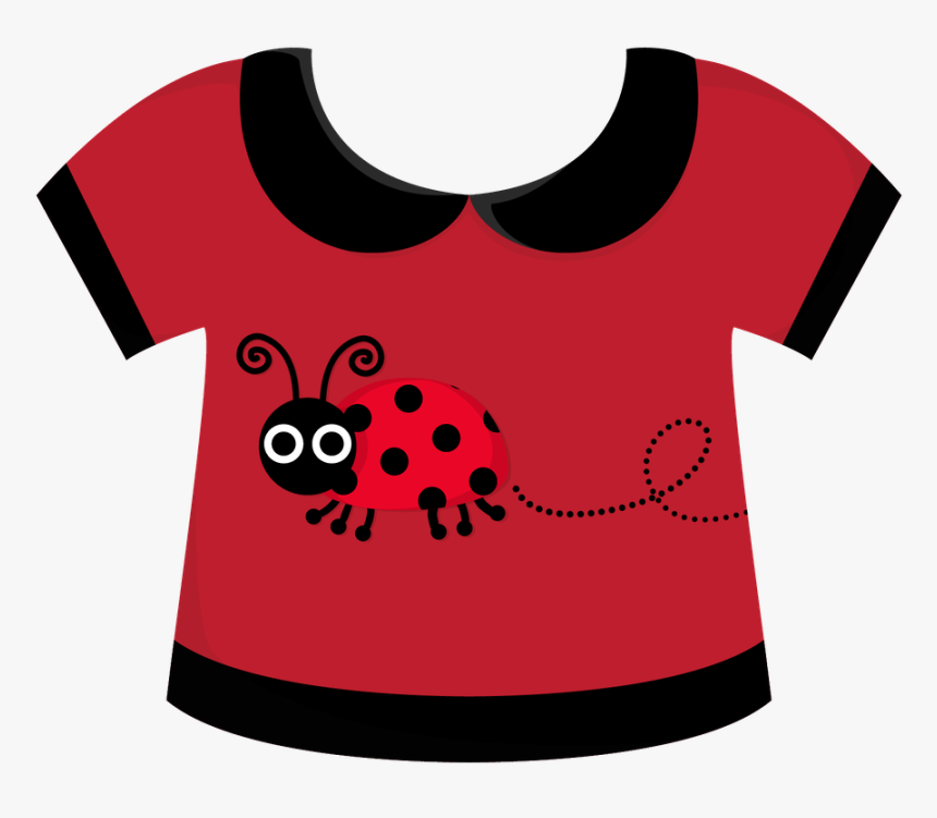 Minus Baby Artwork, Clipart Baby, Baby Ladybug, Baby - Red Clothing For Babies Clipart, HD Png Download
