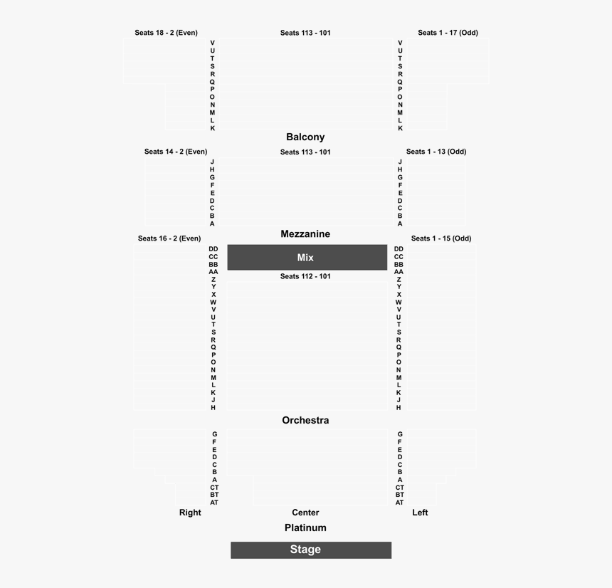 Bergen Performing Arts Center Stage, HD Png Download