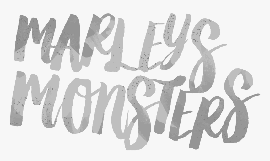 Marleys Monsters Logo - Calligraphy, HD Png Download