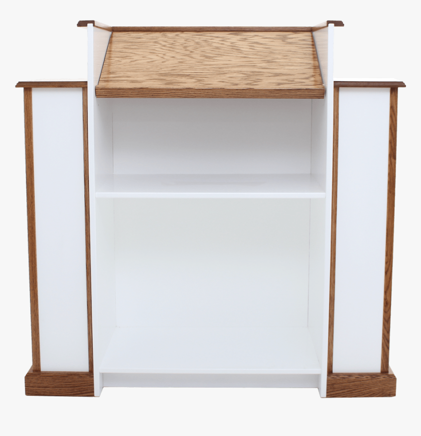 Colonial Style Wooden Pulpit - Shelf, HD Png Download