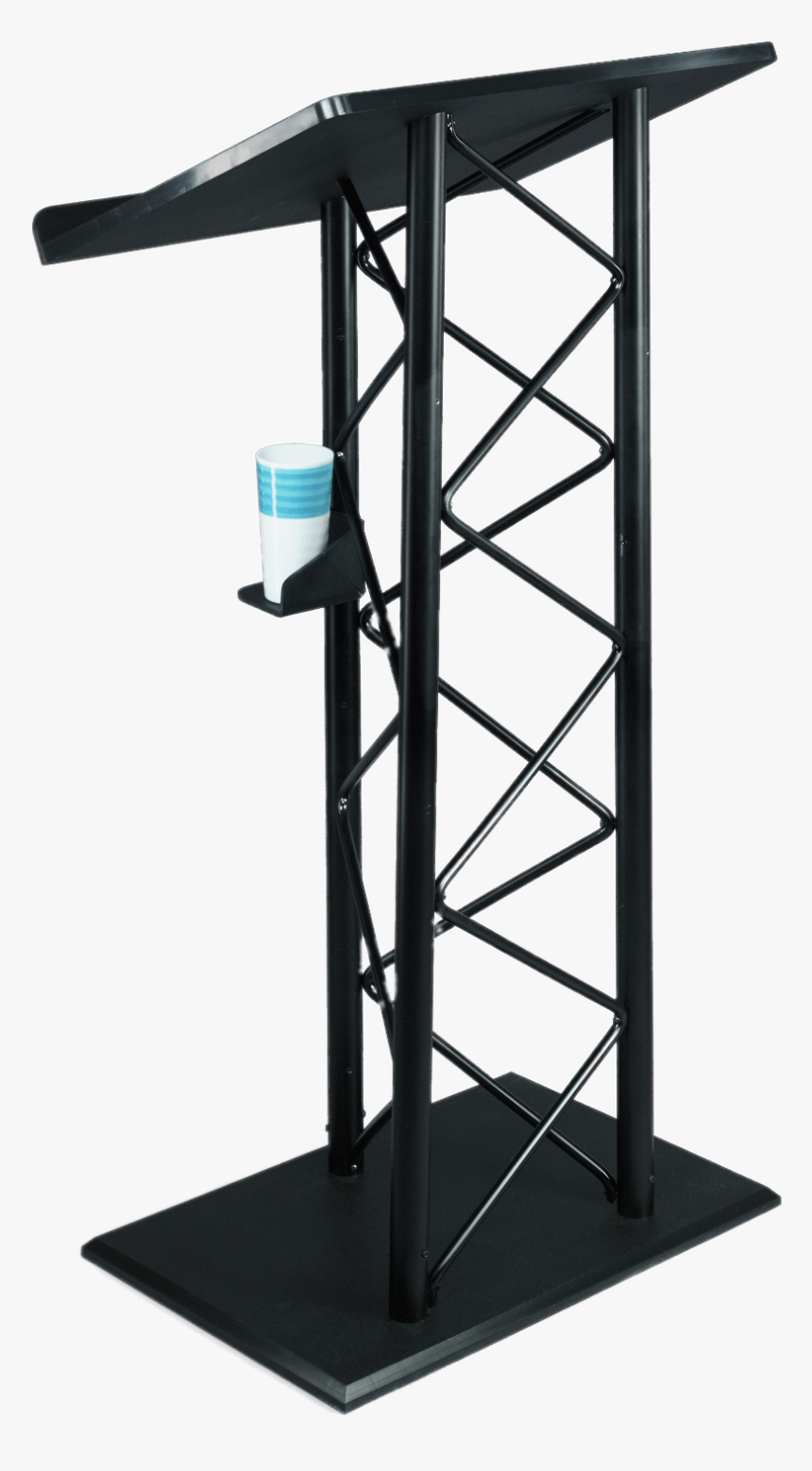 Metal Pulpit With Cup Holder - Steel Pulpit, HD Png Download