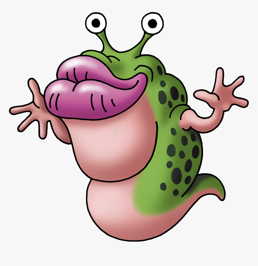 Transparent Kissy Lips Png - Kissy Lips Dragon Quest, Png Download